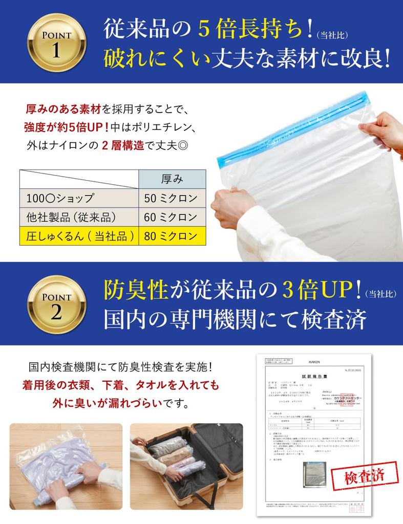 In Supervised by a Current Flight Compression Bag for Clothing Compression Bag To Last 5 Times Pressure Compression Travel Business School Family Trip