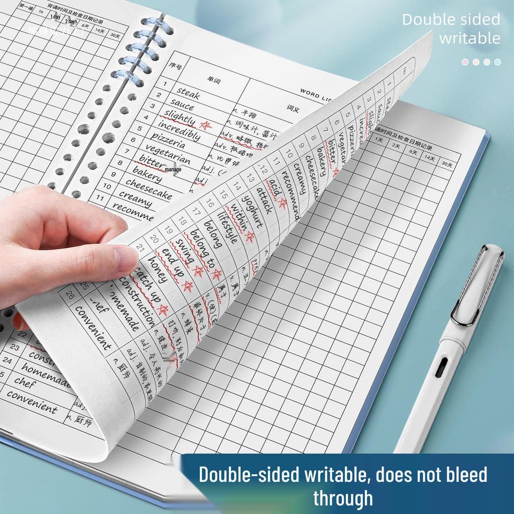 Ebbinghaus English Vocabulary Memory Book: Exam Prep & Word Review Guide