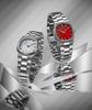 BULOVA Klassische Super Seville 25mm Damenuhr Silber 96L353