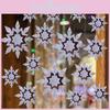 Christmas Scene Decorations Small Tree Star Snowflake Festive Hanging Ornament For Holiday Setting