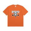A1-07 Summer Thrasher Letter Print T-Shirt Men Women Oversized Cotton Short Sleeve Casual Streetwear Tee Top