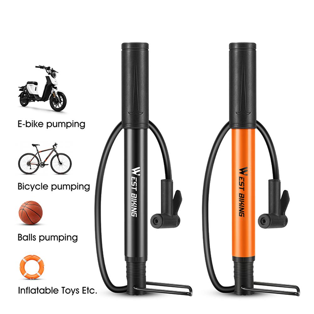Pompa per Pneumatici da Bicicletta a Pedale 90PSI Gonfiatore Portatile per Mountain Bike Gonfiatore per Pallacanestro Accessorio per Ciclo