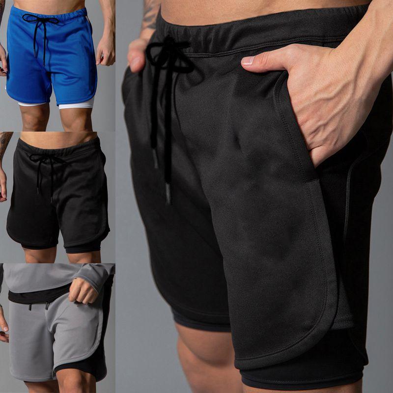 Men's Sports Gym Shorts Quick Dry Breathable Training Running Workout Casual Pants