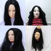 Halloween Ghost House Prop With Long Hair Girl Head For Spooky Decorations
