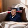 FOOTBALL K-Kylian Mbappé   Pillow Case Pattern Printed Pillowcase For Living Room Sofa Cushion Cover