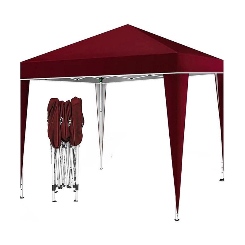 3x3m Outdoor Folding Tent Stall Sunshade & Rain Shelter Umbrella