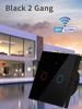 Tuya Smart WiFi Switch Work With Alexa Google Home No Neutral Wire Wireless 433Mhz Remote Touch Sensor Panel Switch 1/2/3Gang EU