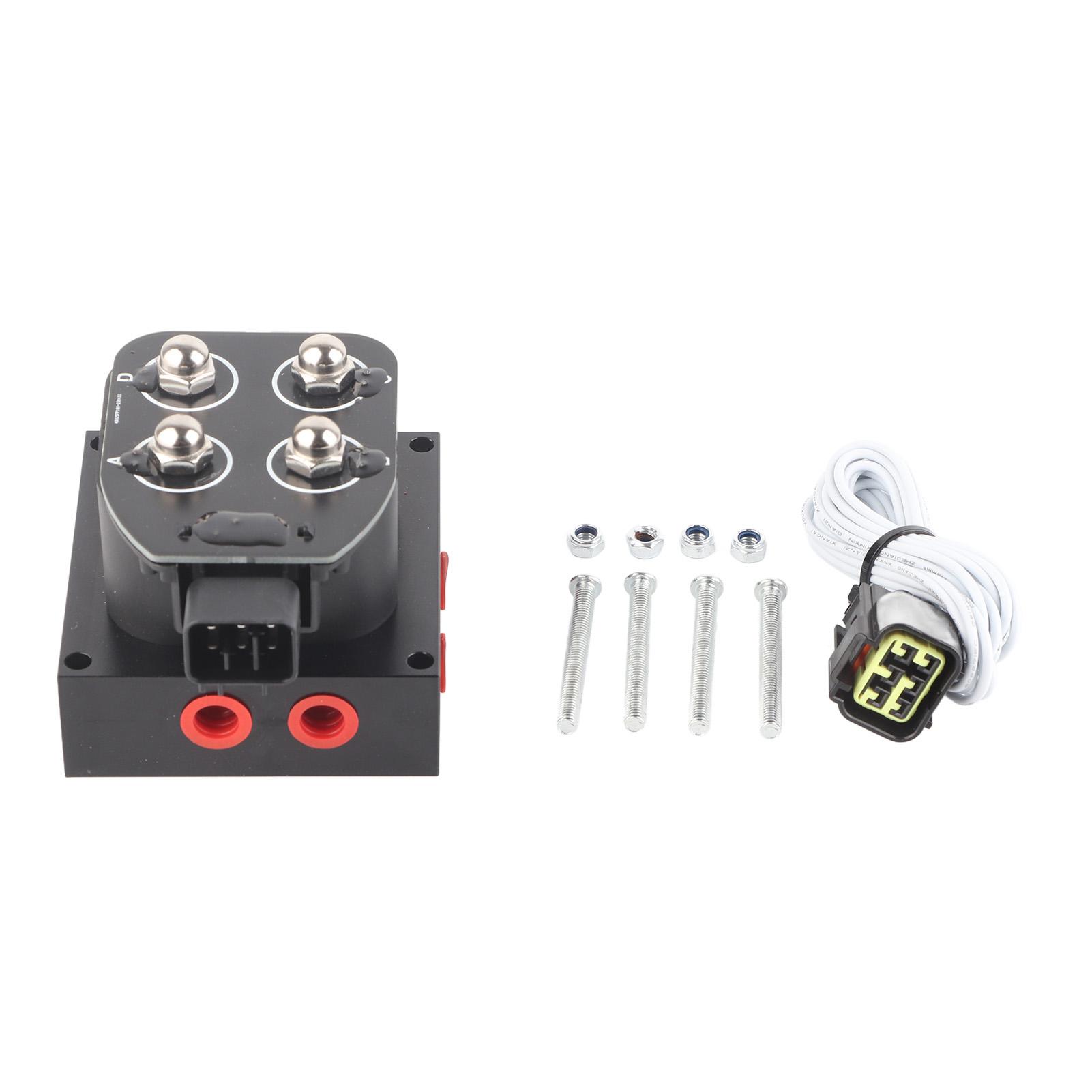 12V 12.6W 0‑300psi Solenoid Valve Air Ride Suspension Manifold Valve Block for Car Truck