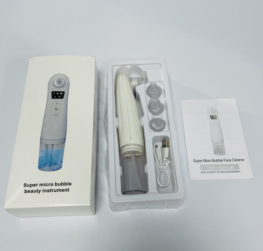 Electric Micro-bubble Blackhead Remover and Visual Pore Cleaner for Acne and Facial Cleaning