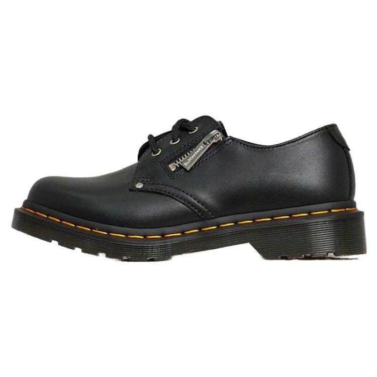 

Dr. Martens 1461 Series Twin Side Zip Soft Leather Casual Shoes Women Shoes Black 27631001 36