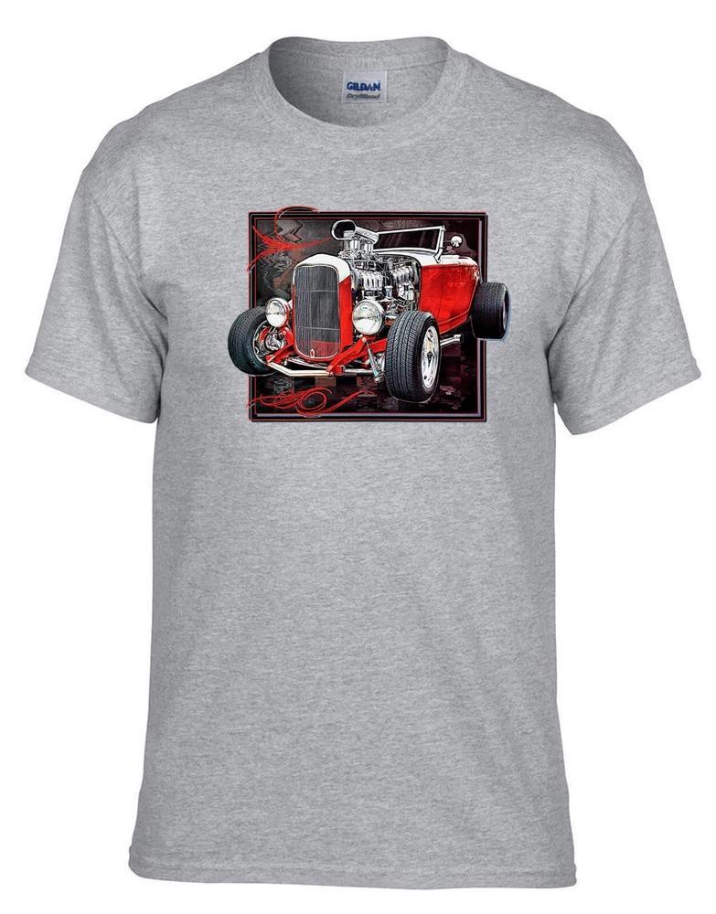 Rockabilly Kustom Vintage Old School Rod Workshop Gray Kids Tshirt344szki