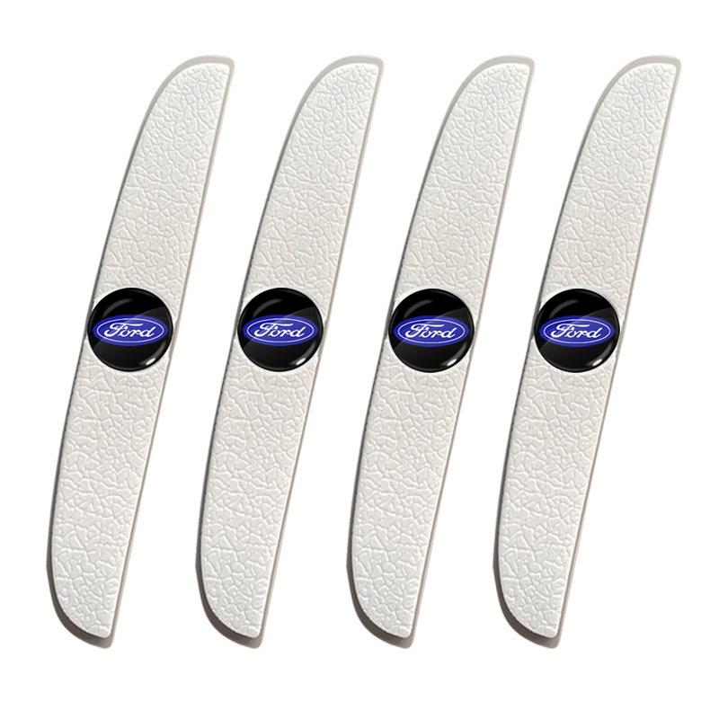 4pcs Car Door Edge Protector Stickers Anti Collision Guards Strip For Ford Focus Mondeo MK2 MK4 MK3 Fiesta ST Line Kugo Transit Escape Fusion Explorer