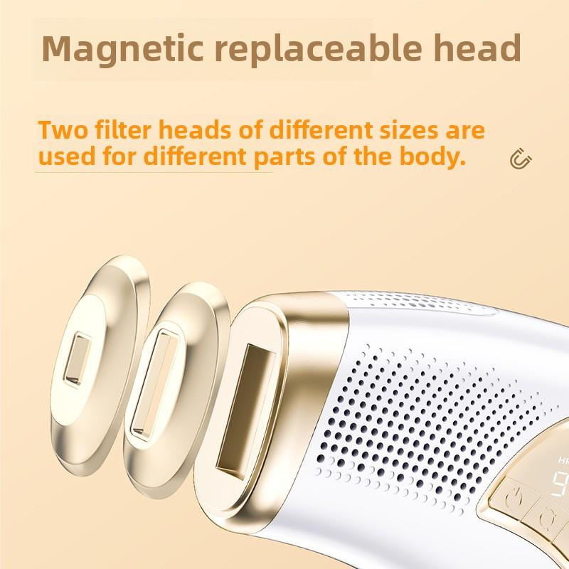 Strong Pulse Ice Hair Removal Instrument Ipl Freezing Point Painless Women's Private Home Beauty Salon Magnetic Suction Can Be Replaced