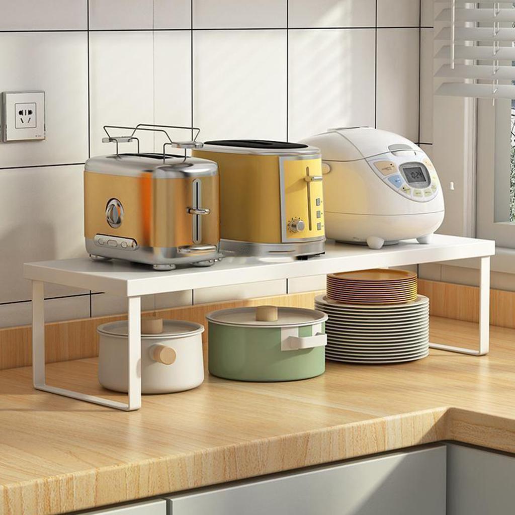 Kitchen Shelves Iron Cabinet Countertop Shelves Sturdy Pantry Organizer Shelf Rack Stand for Spices