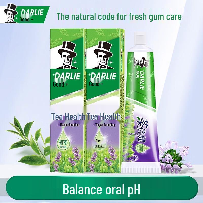 

Darlie Tea Care Longjing Thyme Whitening Toothpaste