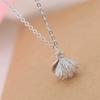 Bulk Supply Sterling Silver Sweater Chain Necklace Shell Necklace Gift Ready Party Wear Women Niche Jewelry