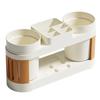 Creative Washing Cup Holder Multifunction Toothpaste Storage Racks  Bathroom Organizer