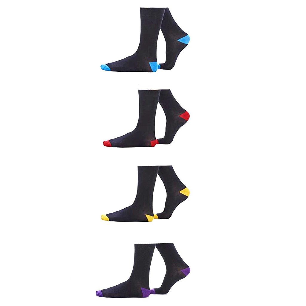 Soxy Childrens/Kids Contrast Detail Bamboo Breathable Socks (Pack of 12)