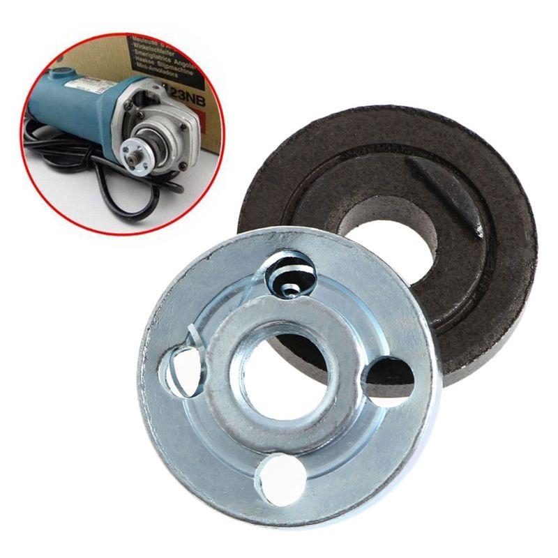 2021 New 2Pcs Angle Grinder Replacement Part Inner Outer Flange Set Fits for Makita 9523