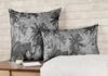 Vargottam Square Pillow Cover - Decorative Pillow Covers  12x12 Inches,  Printed  White & Black  Theme  Pillowcase,