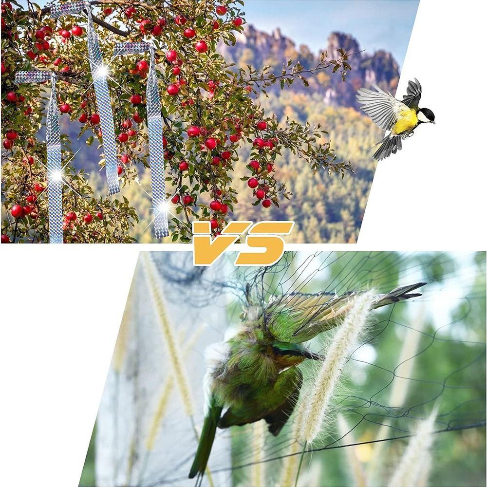 Vögel fernhalten Vogelscheuchenband Outdoor Vogelabwehrband Zubehör Vogelscheuchenband