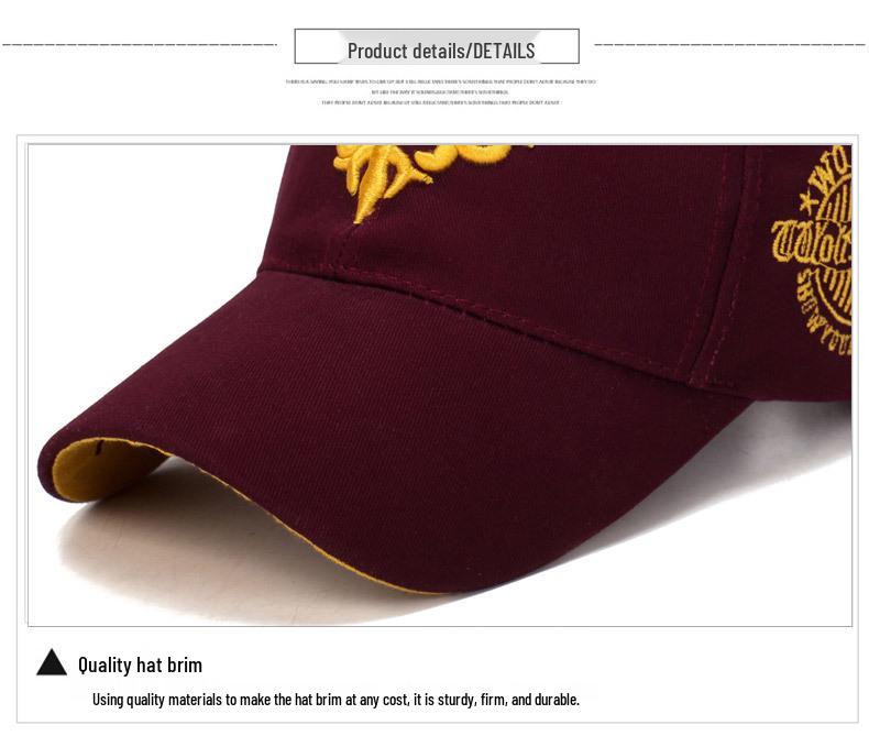 Unisex korejský styl letní sluneční baseballová čepice - trendy venkovní klobouk