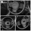 ABS Carbon Style For Subaru Crosstrek Impreza 2018 2019 2020 2025 2025 2025 2025 Car Steering Wheel Sticker Interior Accessories