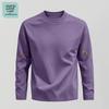 Jeanswest Life Men's Loose Cotton Long-Sleeve Crewneck T-Shirt