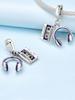 Charms Plata Copper Colors Music Cat Earphones Harp Beads Charm Pendant For Original Bracelet For Women Diy Jewelry Love Gift