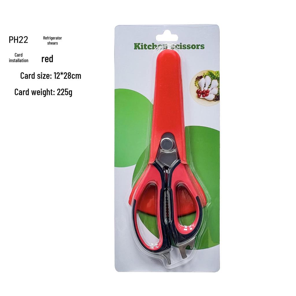 Multifunctional Stainless Steel Kitchen Scissors for Cutting Chicken Bones, Food Prep & More
