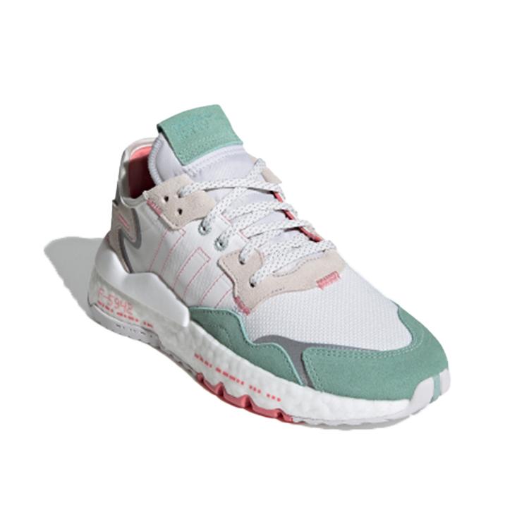 Adidas Originals Nite Jogger 'White Gray Green' Women's H03251