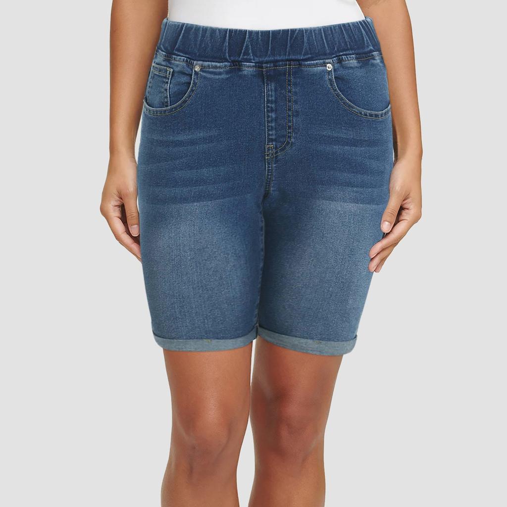 Women's Denim Classic Versatile High Waist Fashionable Shorts