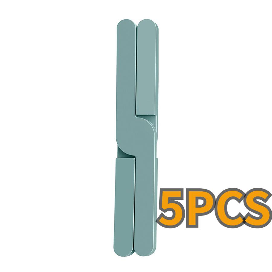 5 Pcs Creative X-Shape Foldable Heat Insulation Mat for Home Kitchen, Anti-Scorching, Heat-Resistant Silicone Pad, Non-Slip Table Mat