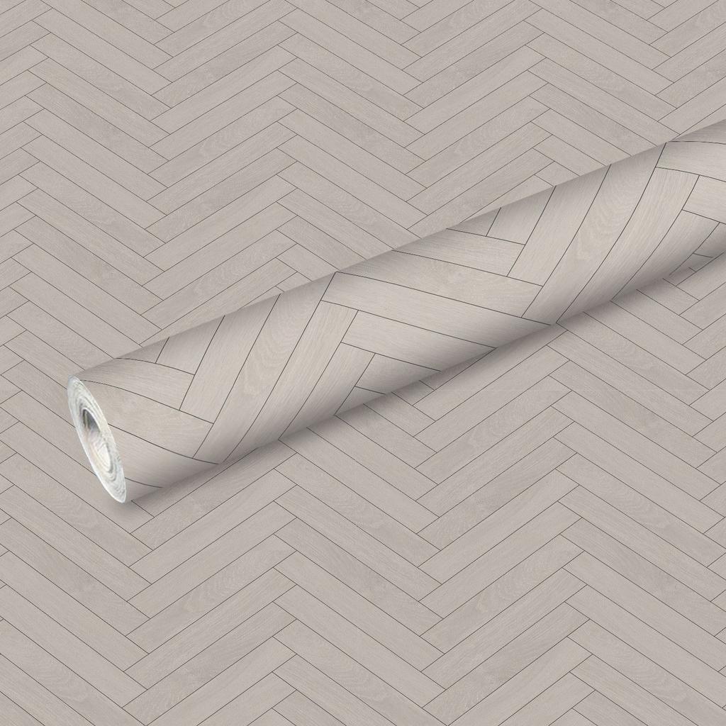 Nordic Natural Wood Grain Wallpaper - Self-Adhesive PVC Wall Stickers - Waterproof Seamless Splicing Mural for Kitchen Bathroom Home Renovation