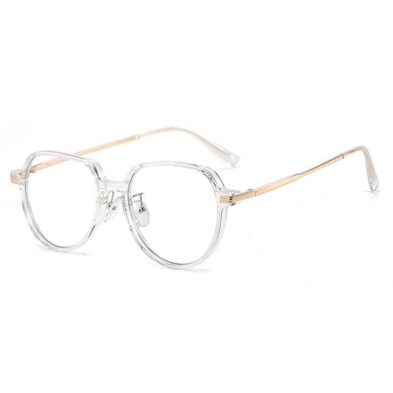 

Fashion Women Ultralight Transparent Glasses Frame Round Spectacles Eyewear Prescription -0.5 -0.75 -1.0 -2.0 To -6.0 0