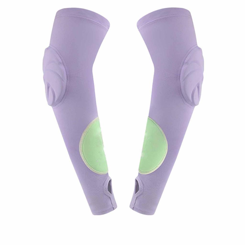 Volleyball Arm Guard Thickened -Collision Sleeve, Elastic Non- Sports Arm Support, Finger Elbow Wrist Protector for Training & Exams