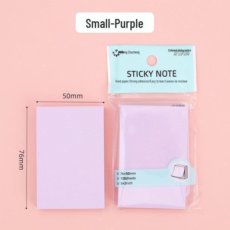 Heart-Shaped Colorful Sticky Notes for Students - Creative Index Memo Pads