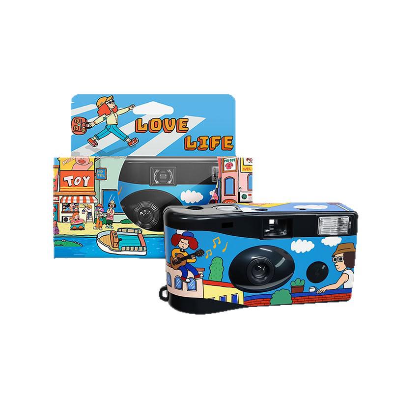 Popular Half-Frame Disposable Camera - Add Your Logo