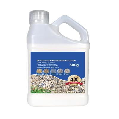 Cola para Pedrisco Cobertura de Solo Cola para Pedras Forte Segura Aglutinante Adesivo 500g para Cobertura de Pedras Pátios Quintais Caminhos Infantis