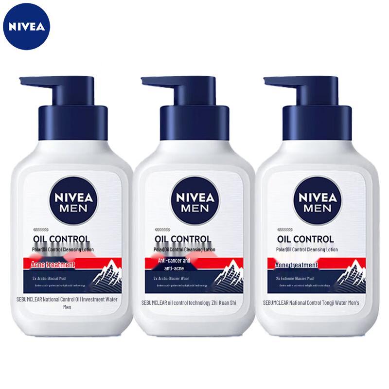 Nivea Men s Oil Control Anti-Acne Cleanser