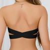 Women's Strapless Bra Cross Side Clasp Underwear