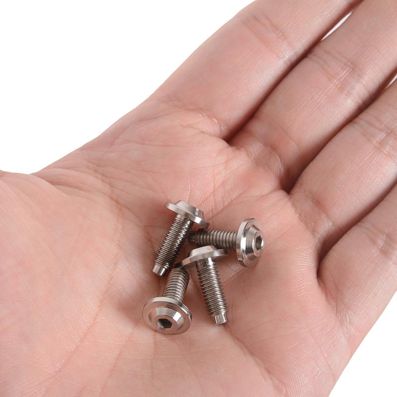 4PCS For Ducati V4 Streetfighter V4 V4S Titanium Motorcycle Accessories Fairing Battery Cover Case Screw Bolts