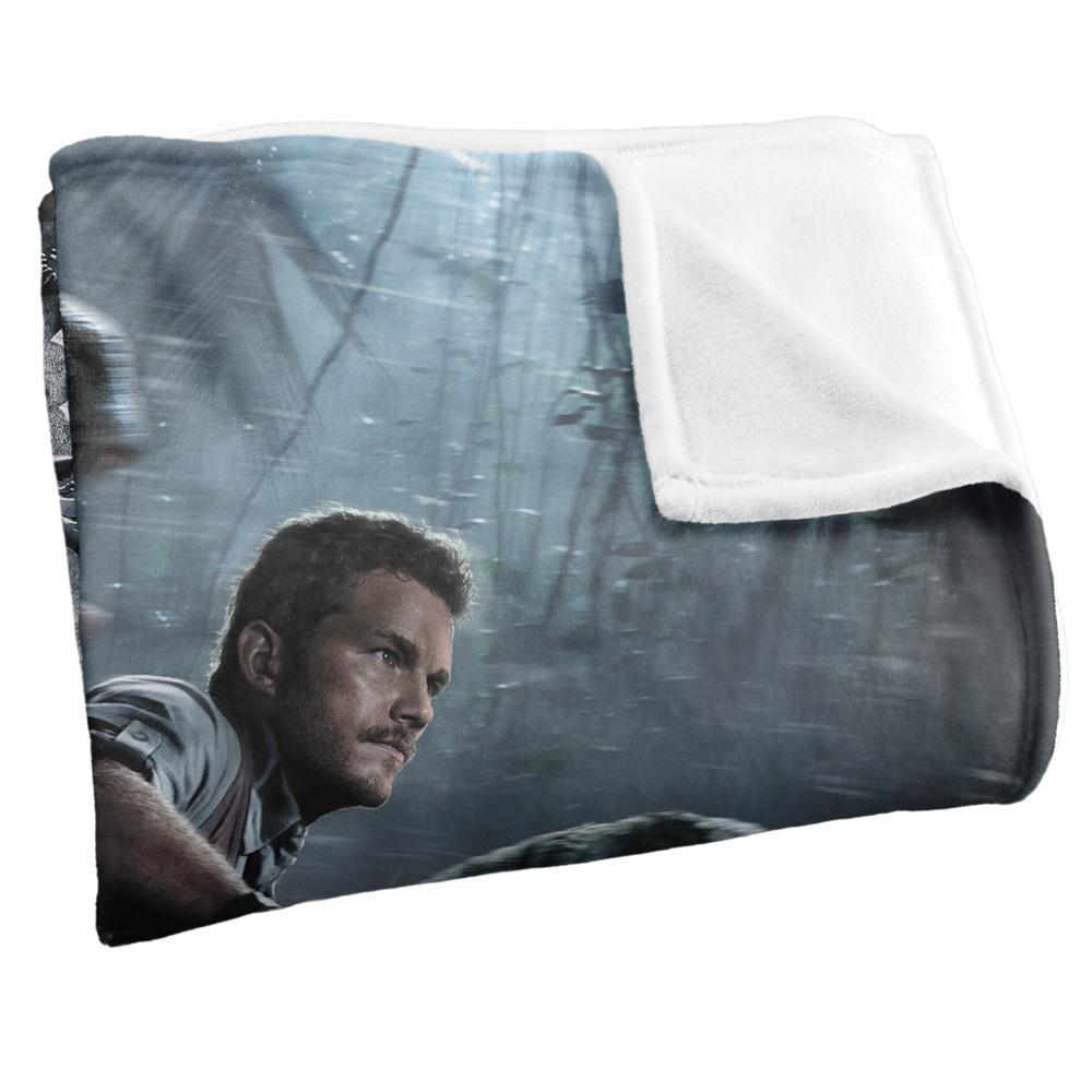 Jurassic World Raptor Blanket