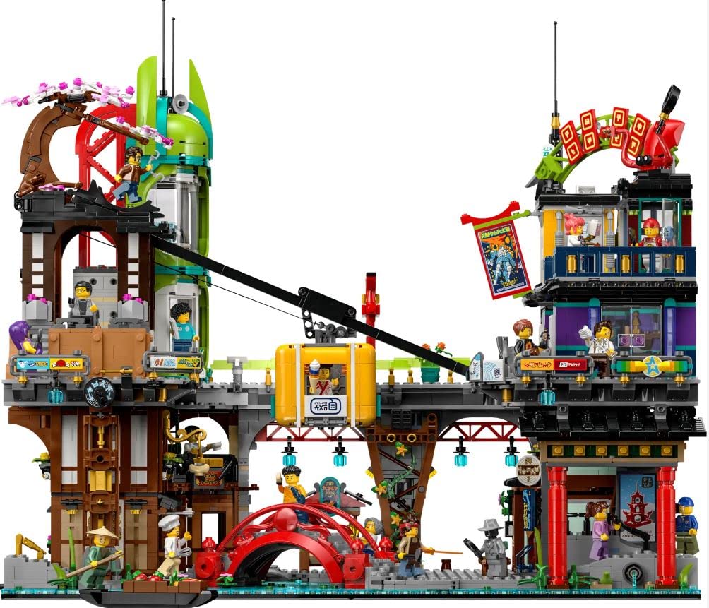 LEGO Ninjago Ninjago City Market 71799 Produkt s omezenou distribucí Oficiálně distribuován v Japonsku