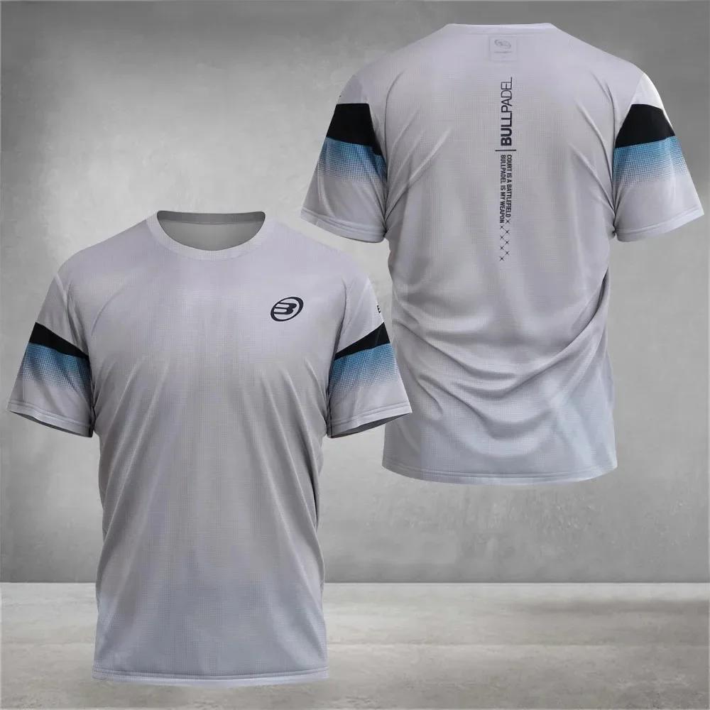 Cool Padel Breathable Fitness T-Shirt Summer Short Sleeve and Women's Top 3D Digital Printing Sports T-Shirts Tops
