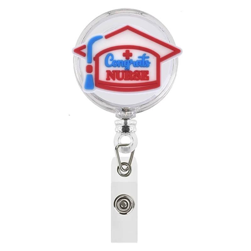 1pc Health Care Retractable Badge Reel Clips for Nurse Doctor Hospital Medical Workers Kawaii Business Card Holder Accessories
