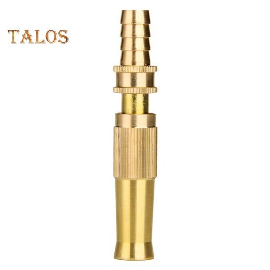 

Медная насадка для шланга, регулируемая насадка для распыления, насадка высокого давления, мощный распылитель для садовых шлангов, полива газонов на террасе, мойки автомобилей 1pc