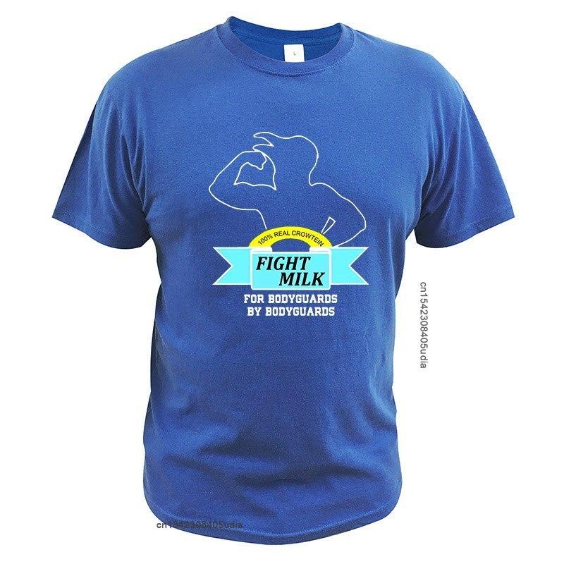 Fight Milk T-shirt Det är alltid soligt i Philadelphia T-shirt Eu-storlek Ren bomull Kortärmad Toppar av hög kvalitet