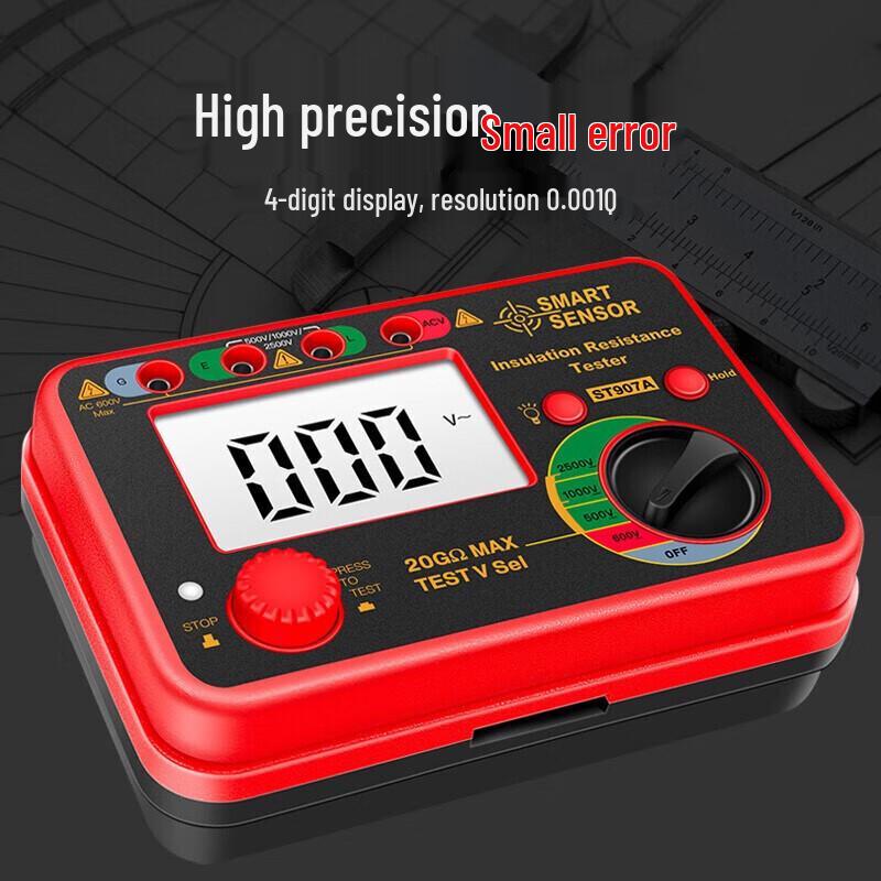 CEM ST907A+ Handheld Digital Insulation Resistance Tester (CN Version)