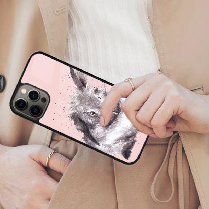Bunny Rabbit Painting Design Magnetic Phone Case For APPLE iPhone 17 Air 16 14 13 12 Pro Max 15 Plus Wireless MagSafe Cover